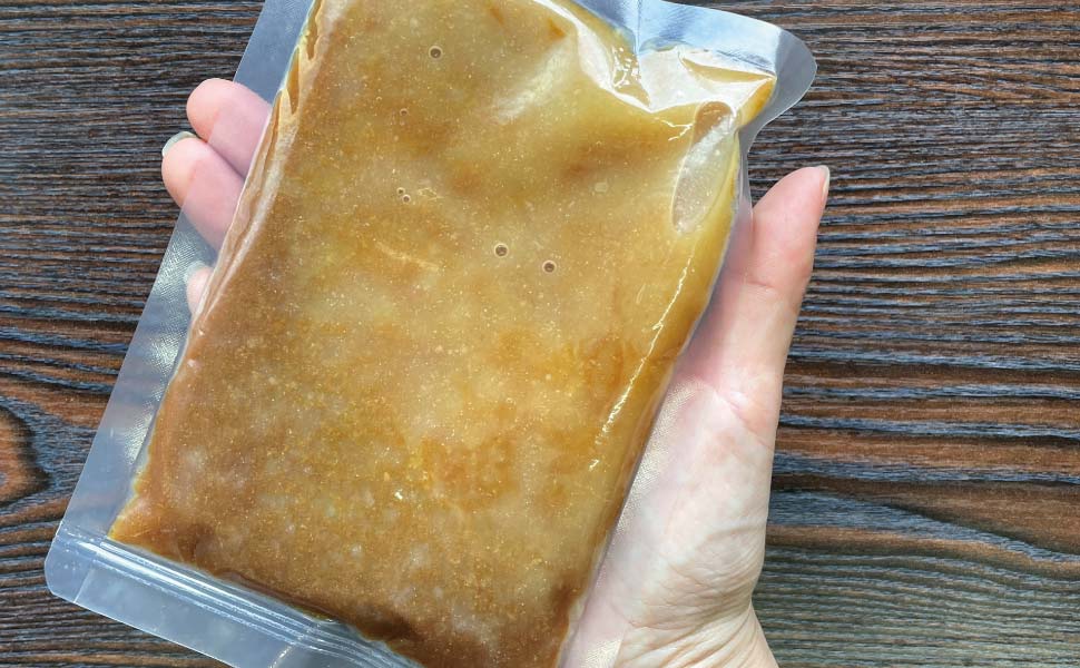 エキスではない本物の素材で作る大容量の特濃つけ汁